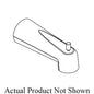 Moen® 3839BL Diverter Tub Spout, For Use With Genta™ Posi-Temp® T2473 1-Handle Tub/Shower Valve, 1/2 in Slip Fit/CC, Matte Black, Domestic