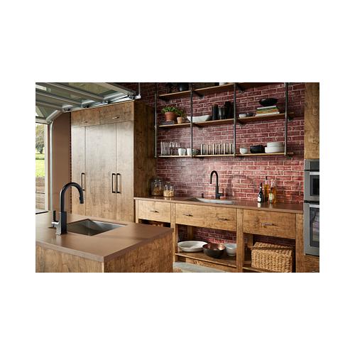Soap Dispenser - Black - Deck Mount