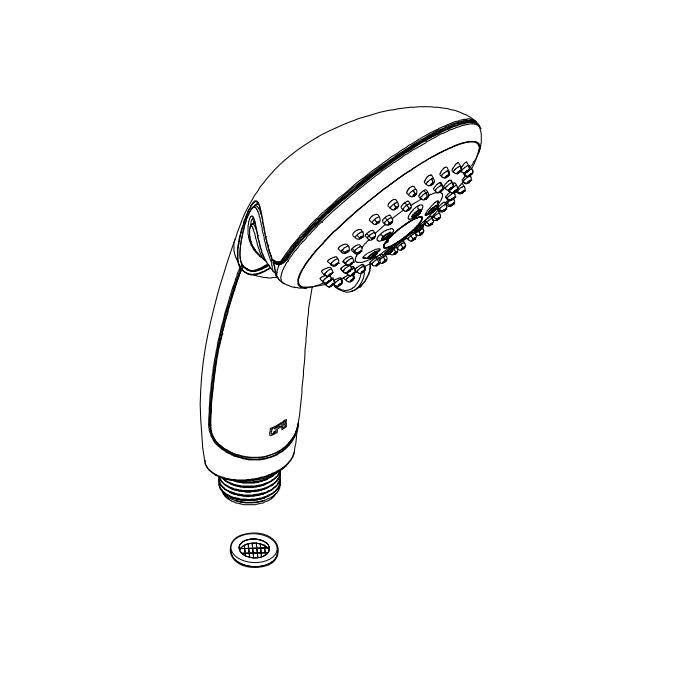 Capstone - 3-Function Handheld Shower - 1.5 GPM