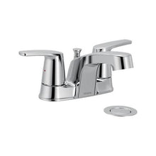 Moen® 499525 CHATEAU® Faucet, Polished Chrome, 2 Handles, Lift Rod Drain, 1.2 gpm Flow Rate