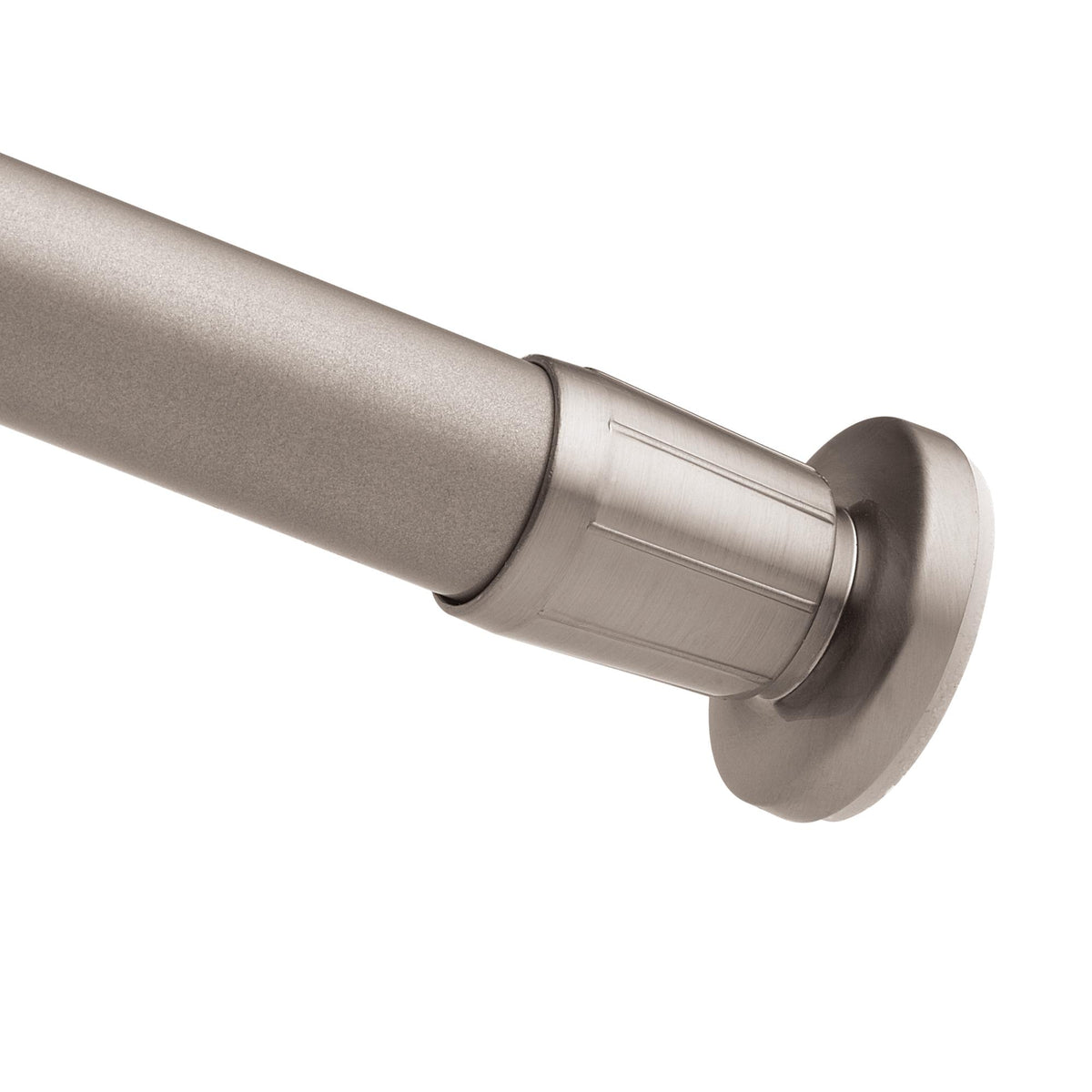 Moen® Shower Rod, Donner, 1 in Dia x 5 ft L Rod/Track, Aluminum