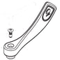 Cold Wrist Blade Handle Kit - Brass - Polished Chrome