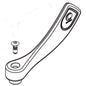 Hot Wrist Blade Handle Kit - Brass - Polished Chrome