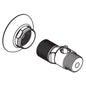 Moen® 52019 Wall Escutcheon and Gasket, For Use With Model 8242/8243/8225 2-Handle Kitchen Faucet, Polished Chrome, Domestic