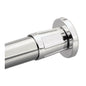 Moen® 54-5 Shower Rod, Donner, 1 in Dia x 62-1/2 in L Rod/Track, Aluminum, Polished Chrome, Import