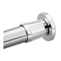 Moen® 54-6 Shower Rod, Donner, 1 in Dia x 74-1/2 in L Rod/Track, Aluminum, Polished Chrome, Import