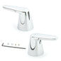 M-Bition - Hot and Cold Handle Kit - Polished Chrome