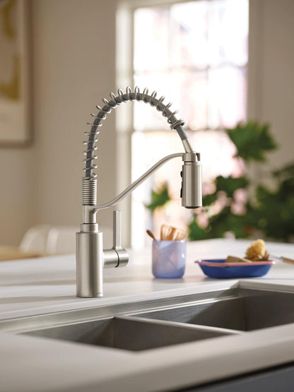 Genta Lx - Pull-Down Kitchen Faucet - 3/8" - Sink/Countertop