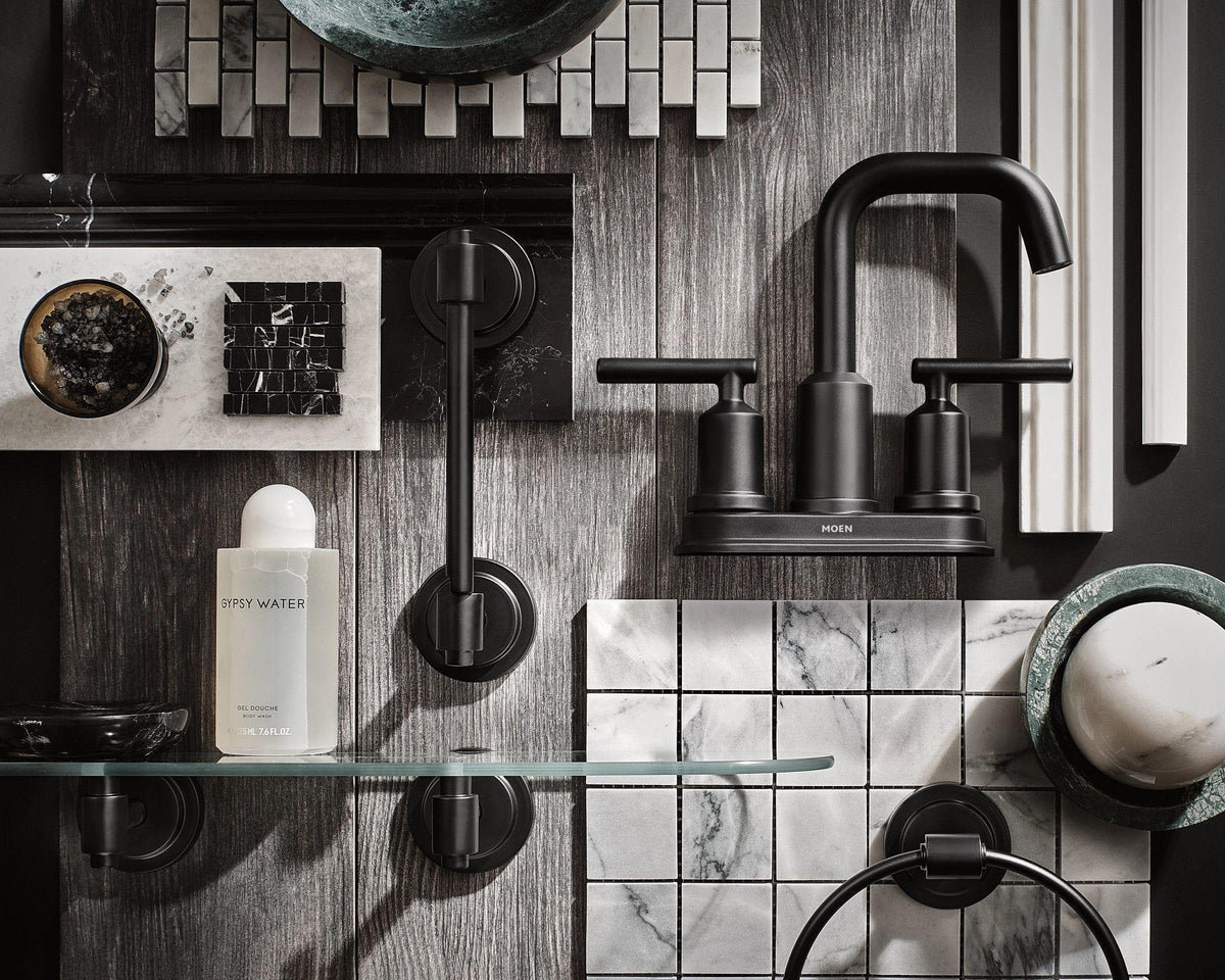Iso - Glass Shelf - Zinc