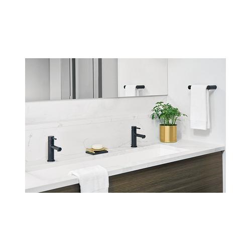 Align - 9" Hand Towel Bar - Matte Black
