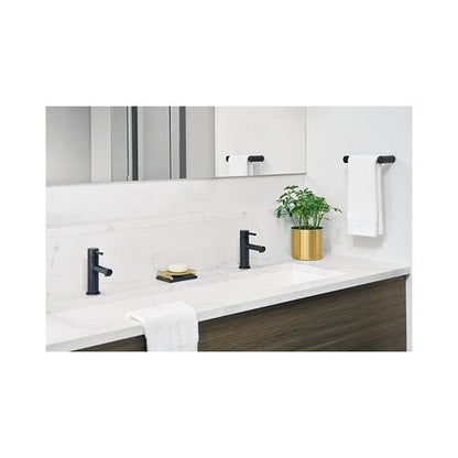 Align - 9" Hand Towel Bar - Matte Black