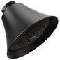 Moen® 6370BL Transitional™ Standard Shower Head, 2.5 gpm Max Flow, 1 Spray, Fixed Mount, 3-3/4 in Dia Head, Import