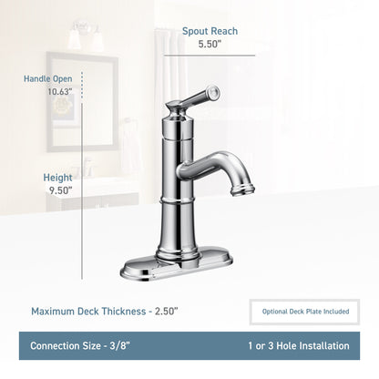 High Arc Bathroom Faucet - 1.2 GPM