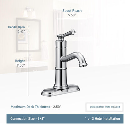 Belfield - Bathroom Faucet - 3/8" - Deck Mount