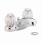 Chateau - Mini-Widespread Bathroom Faucet - Polished Chrome