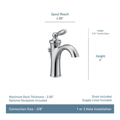 Belfield - Bathroom Faucet - 3/8" - Deck Mount