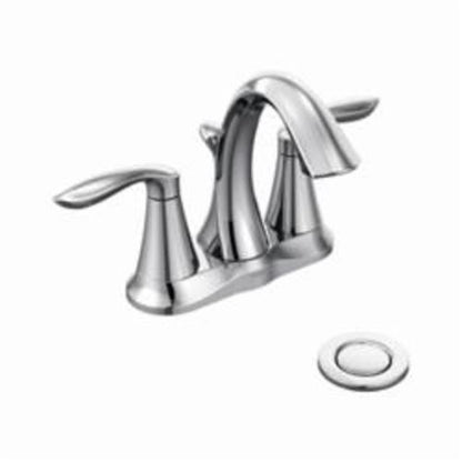 Eva Double Handle Centerset High Arc Bathroom Faucet - 66410