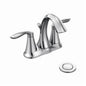 Eva Double Handle Centerset High Arc Bathroom Faucet - 66410