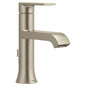 Moen® 6706BN Genta LX Bathroom Faucet, Residential, 1 gpm Flow Rate, 3-3/4 in H Spout, 1 Handles, Lift Rod Drain, 1 or 3 Faucet Holes, Brushed Nickel