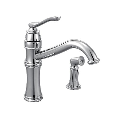 Belfield Kitchen Faucet, Chrome