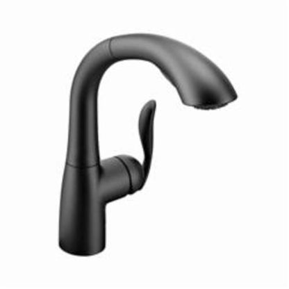 Moen® Kitchen Faucet, Arbor®, 1.5 gpm Flow Rate, 1 Handle, 1/3 Faucet Holes, Domestic