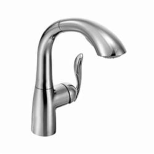 Moen® Kitchen Faucet, Arbor®, 1.5 gpm Flow Rate, 1 Handle, 1/3 Faucet Holes, Domestic