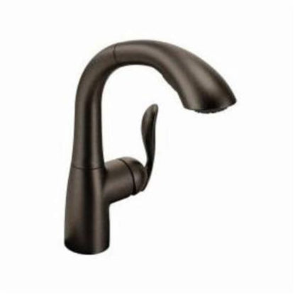 Moen® Kitchen Faucet, Arbor®, 1.5 gpm Flow Rate, 1 Handle, 1/3 Faucet Holes, Domestic