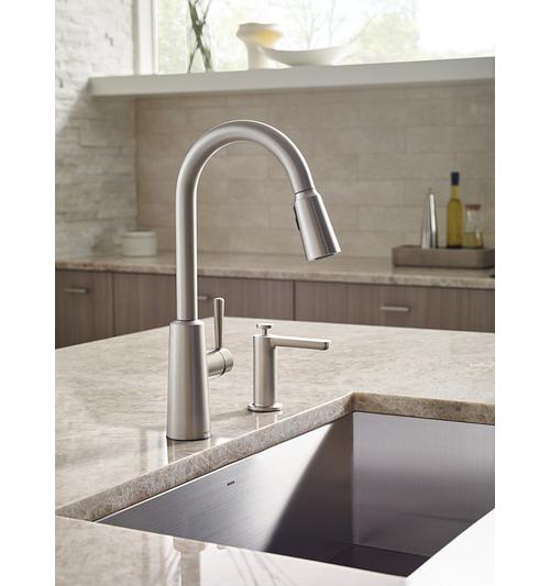 Riley - Pull-Down Kitchen Faucet - Deck Mount - 1.5 GPM