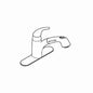 Moen® Extensa® Kitchen Faucet With Deck Plate, 1.5 gpm Flow Rate, Pull-Out Spout, 1 Handles, 1/3 Faucet Holes, Domestic
