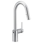 Moen® 7565EWC Align™ Pulldown Kitchen Faucet With MotionSense Wave™ Technology, 1.5 gpm Flow Rate, Polished Chrome, 1 Handle, 1/3 Faucet Holes, Domestic