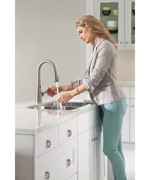 Arbor Kitchen Faucet, Polished Chrome