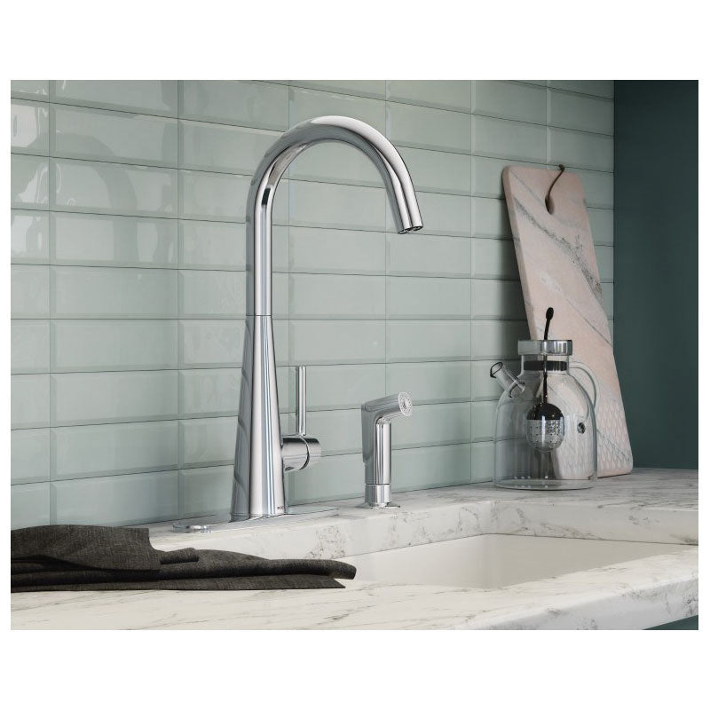 Sleek - Pull-Down Kitchen Faucet - Polished Chrome - 1.5 GPM