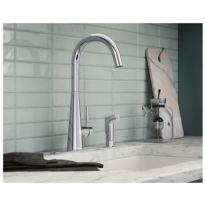 Sleek - Pull-Down Kitchen Faucet - Polished Chrome - 1.5 GPM