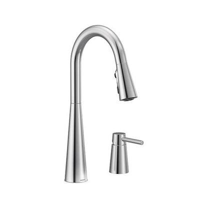 Sleek - Pull-Down Kitchen Faucet - 1 or 3-Hole