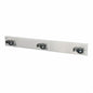 Moen® 8198 Mop Hanger, 3-1/2 in H x 26 in W x 1/2 in D, 3 Compartments, Wall Mounting, Domestic