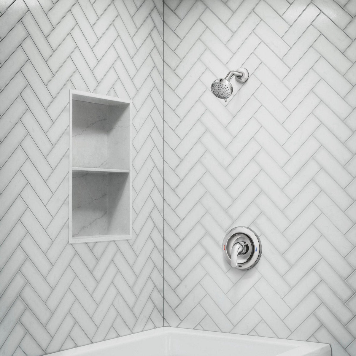 Single-Handle Shower Trim - Chrome - 1.75 GPM Shower