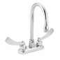 Moen® 8279SM Bar/Pantry Faucet, M-DURA™, Polished Chrome, 2 Handle, 4 in Center, 2.2 gpm