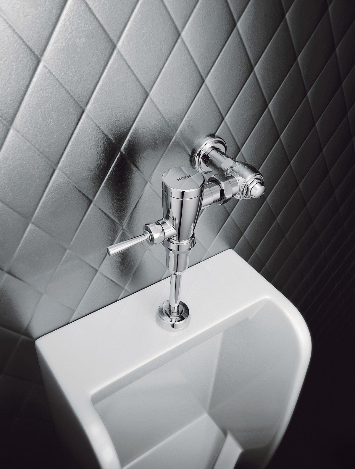 M-Dura - Manual Urinal Flush Valve - 1.28 GPF - Brass