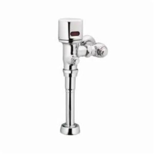 Moen® 8314 M-POWER™ Electronic Urinal Flush Valve, Battery, 1 gpf Flush Rate, 1 in Inlet, 1-1/4 in Spud, 10 to 125 psi Pressure, Polished Chrome, Import