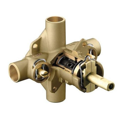 Rough-in Valve - 1/2" C Inlet x 1/2" C Outlet - Deck Mount