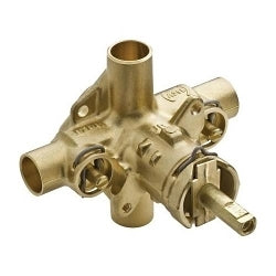 Rough-in Valve - 1/2" C Inlet x 1/2" C Outlet - Deck Mount