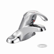 Moen® M-BITION™ Centerset Bathroom Faucet, 1 Handles, Metal Pop-Up Drain, 1.2 gpm Flow Rate