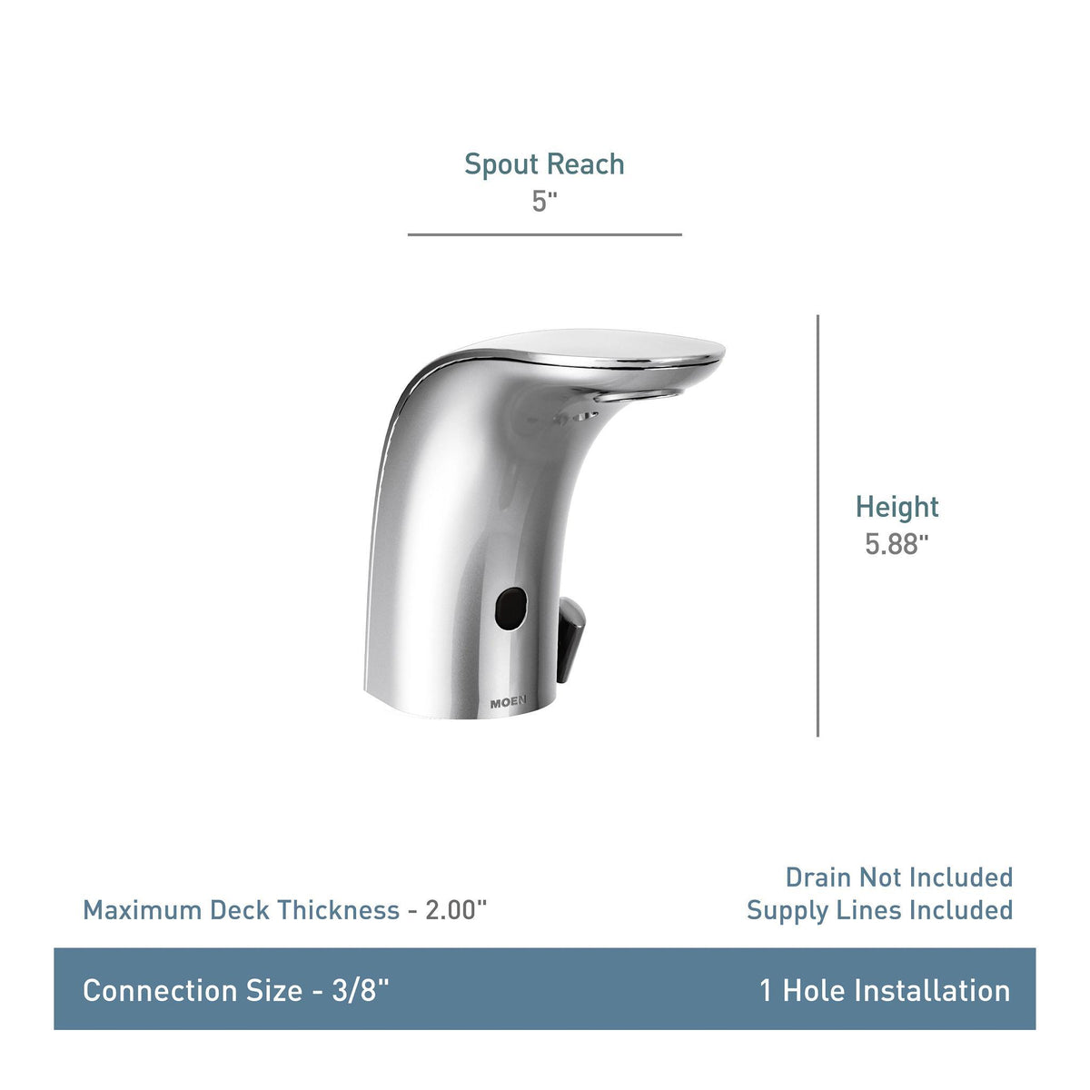 M-Power - Transitional Electronic Faucet - 8554 Series