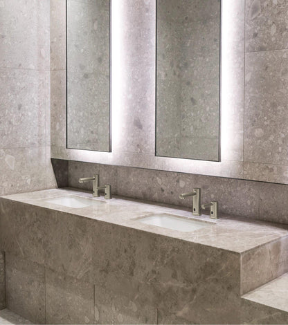 M-Power - Align Style Electronic Faucet - Brushed Nickel