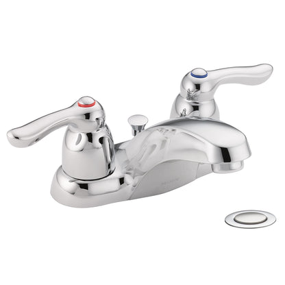 M-BITION Centerset Bathroom Faucet, 2 Handles, 1/2 in