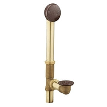 Moen® Tub/Shower Drain Cover With 1-1/2 in Hi-Tee, Brass