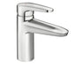 Moen® 9417F05 Heavy Duty Bathroom Faucet, M-DURA™, 0.5 gpm Flow Rate, 4 in H Spout, 1 Handle, 1 Faucet Hole, Polished Chrome, Function: Traditional