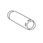 Moen® 96217 Wall Tube, For Use With CHATEAU® 2995 3-Handle Tub/Shower Valve, Polished Chrome, Domestic