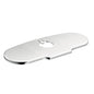 Moen® 99550 Deck Plate, For Use With Model 8884 2-Handle ADA Metering Lavatory Faucet, Brass, Polished Chrome, Domestic, Commercial