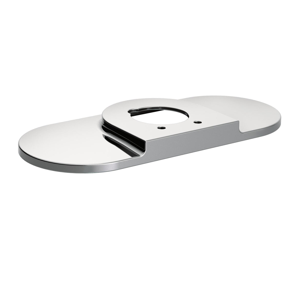 Moen® 99556 Replacement Escutcheon and Gasket Kit, M-POWER™, For Use With M-Power™ Modern Style Electronic Faucet, Polished Chrome, Domestic